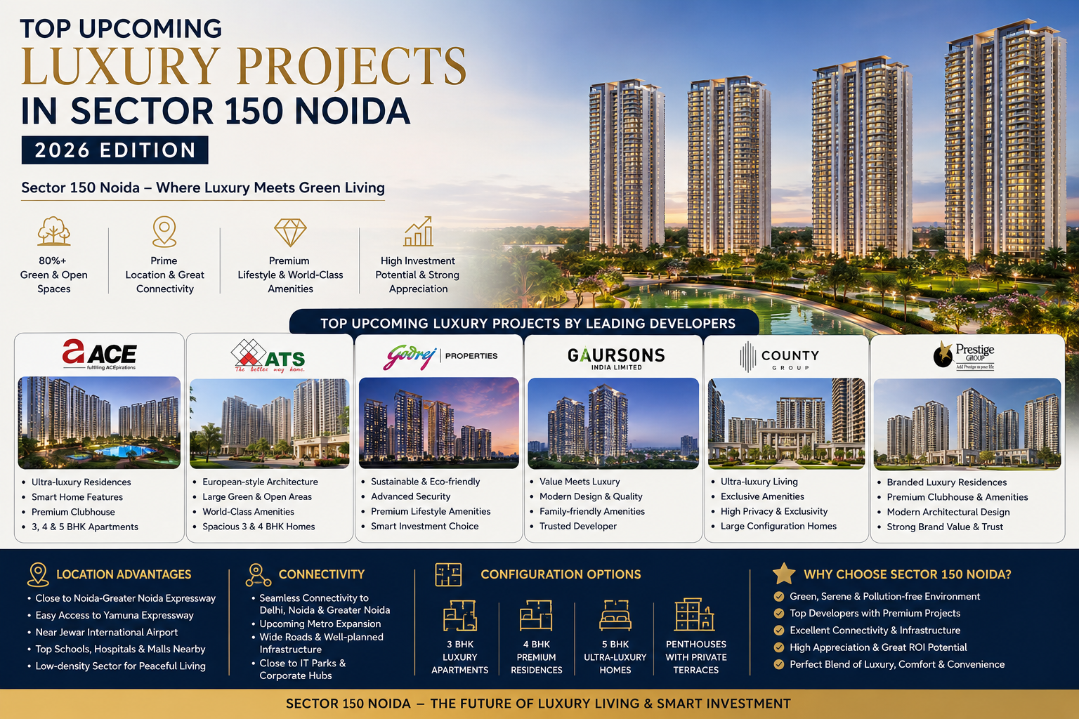 Projects in Sector 150 Noida